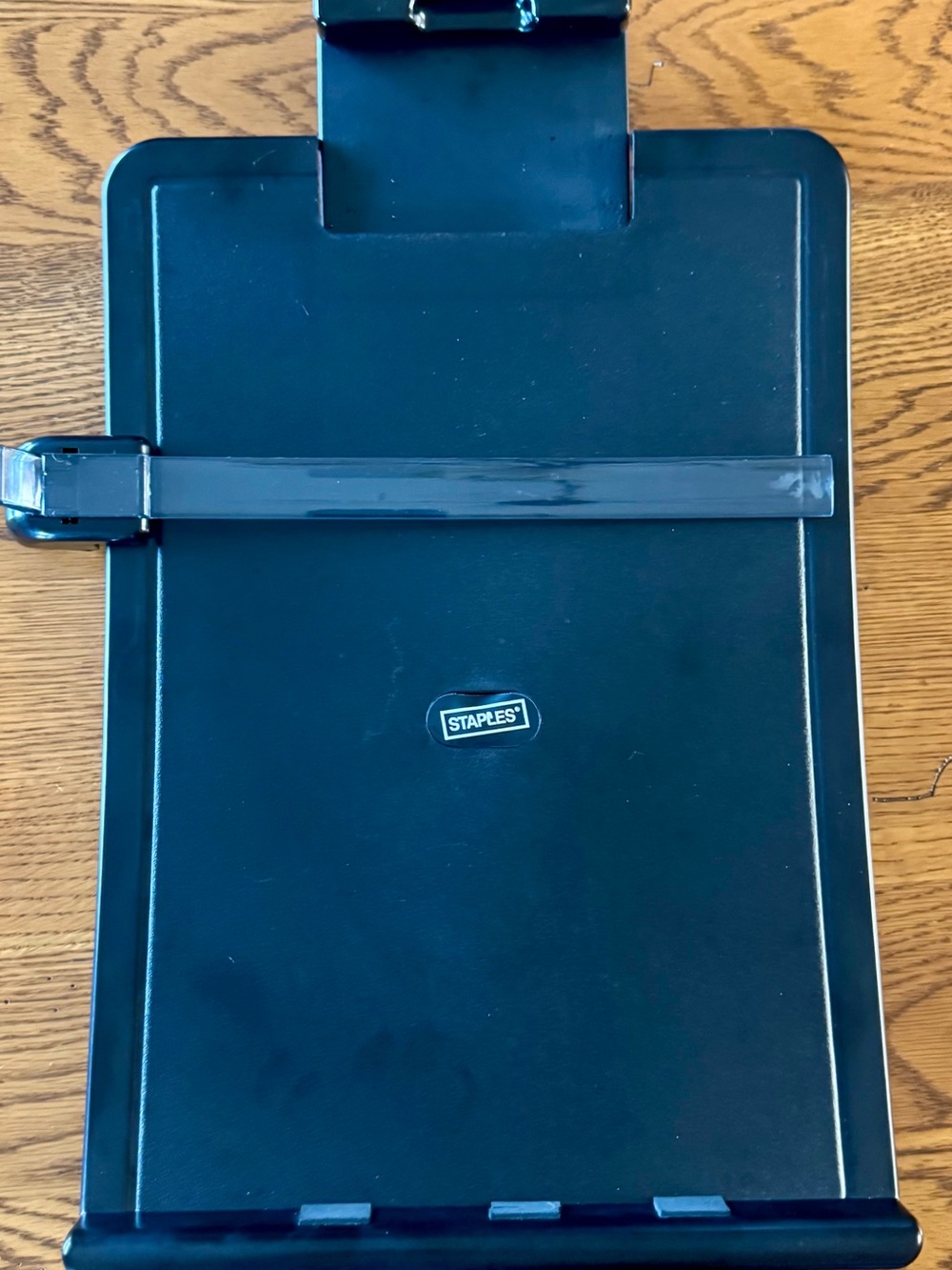 Staples Desktop Document Stand for Typing Black Office Paper Copyholder